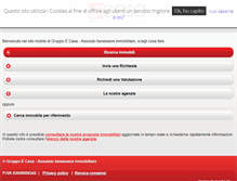 Tablet Screenshot of gruppoecasa.it